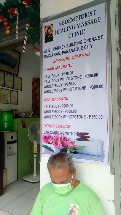 Redemptorist Healing Massage
