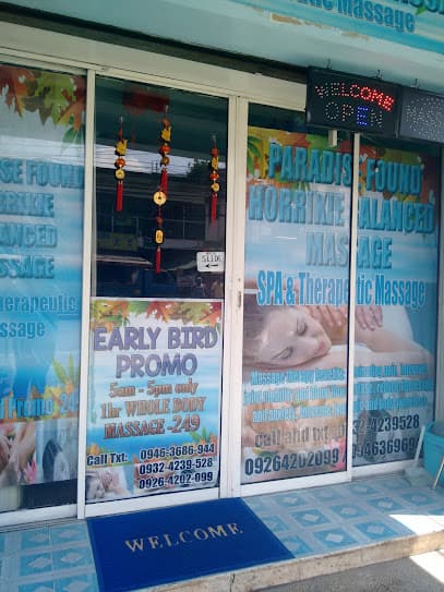 Paradise Found Horrikie Balanced Massage