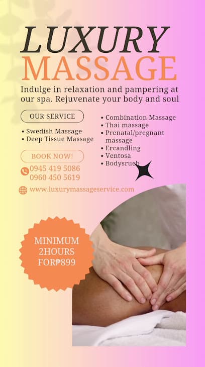 Luxury Massage Hotel Service